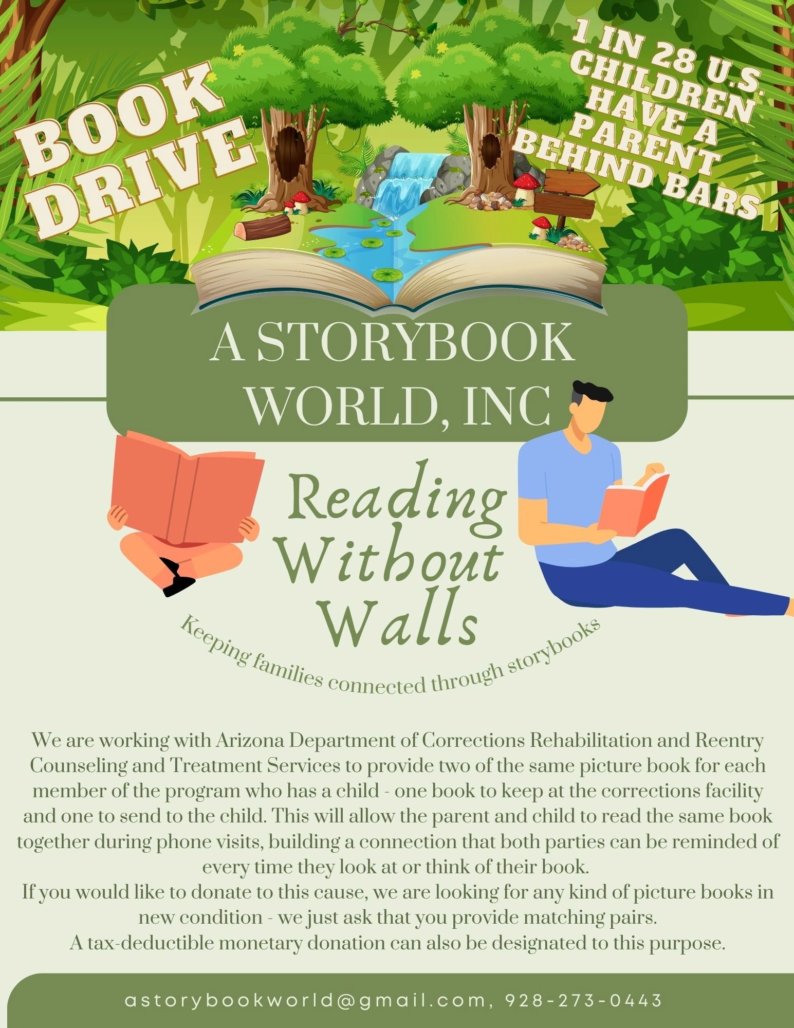 Reading Without Walls - Book Drive